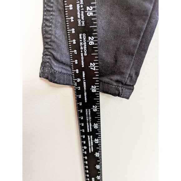 Topshop Jamie Skinny High Rise Black Denim Jeans 28 32 - Picture 11 of 13